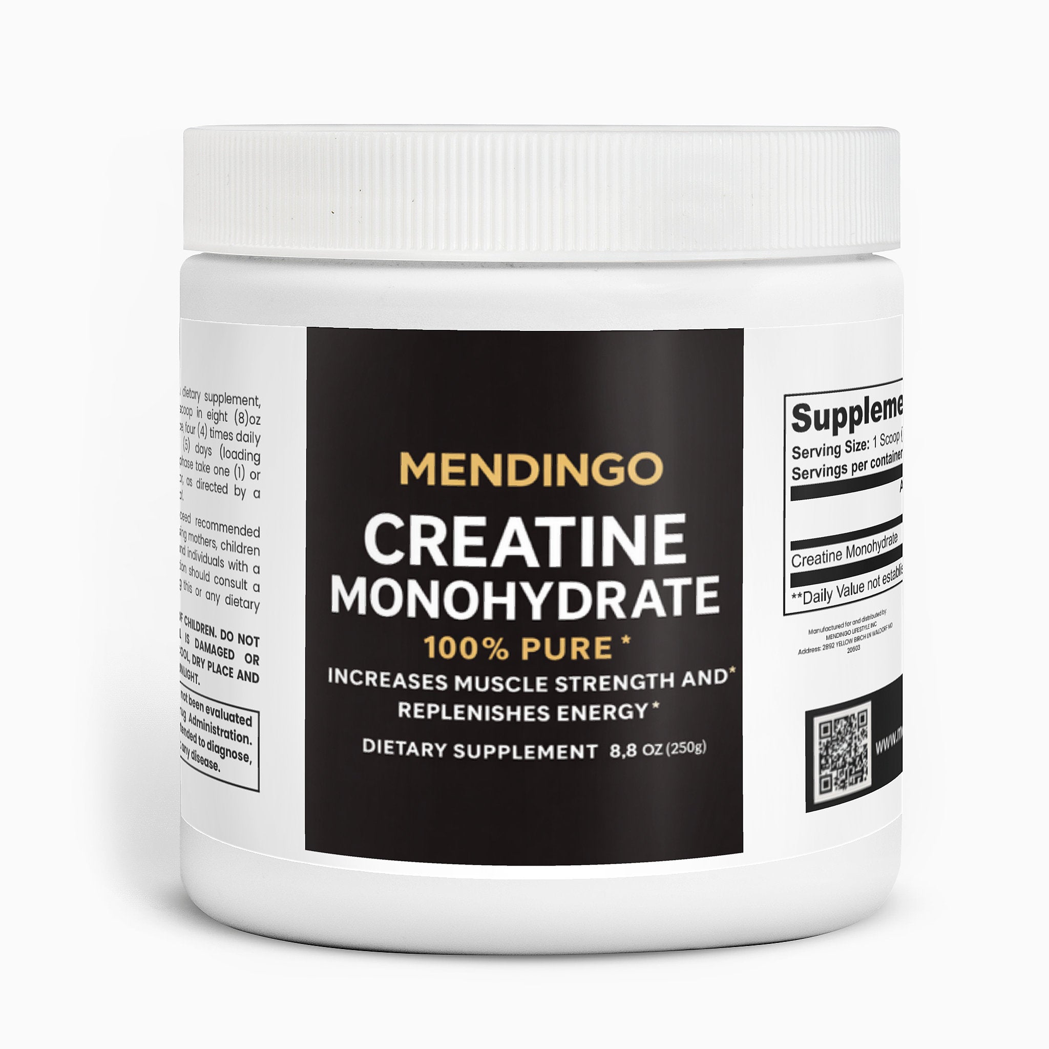 Creatine Monohydrate - Pure Muscle Building Supplement | Strength ...