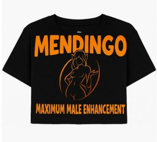Women's CROP TOP shirt- Mendingo